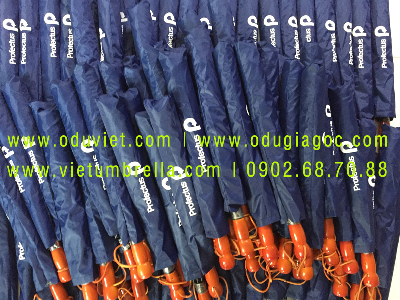 xưởng sản xuất ô dù cầm tay in logo quảng cáo